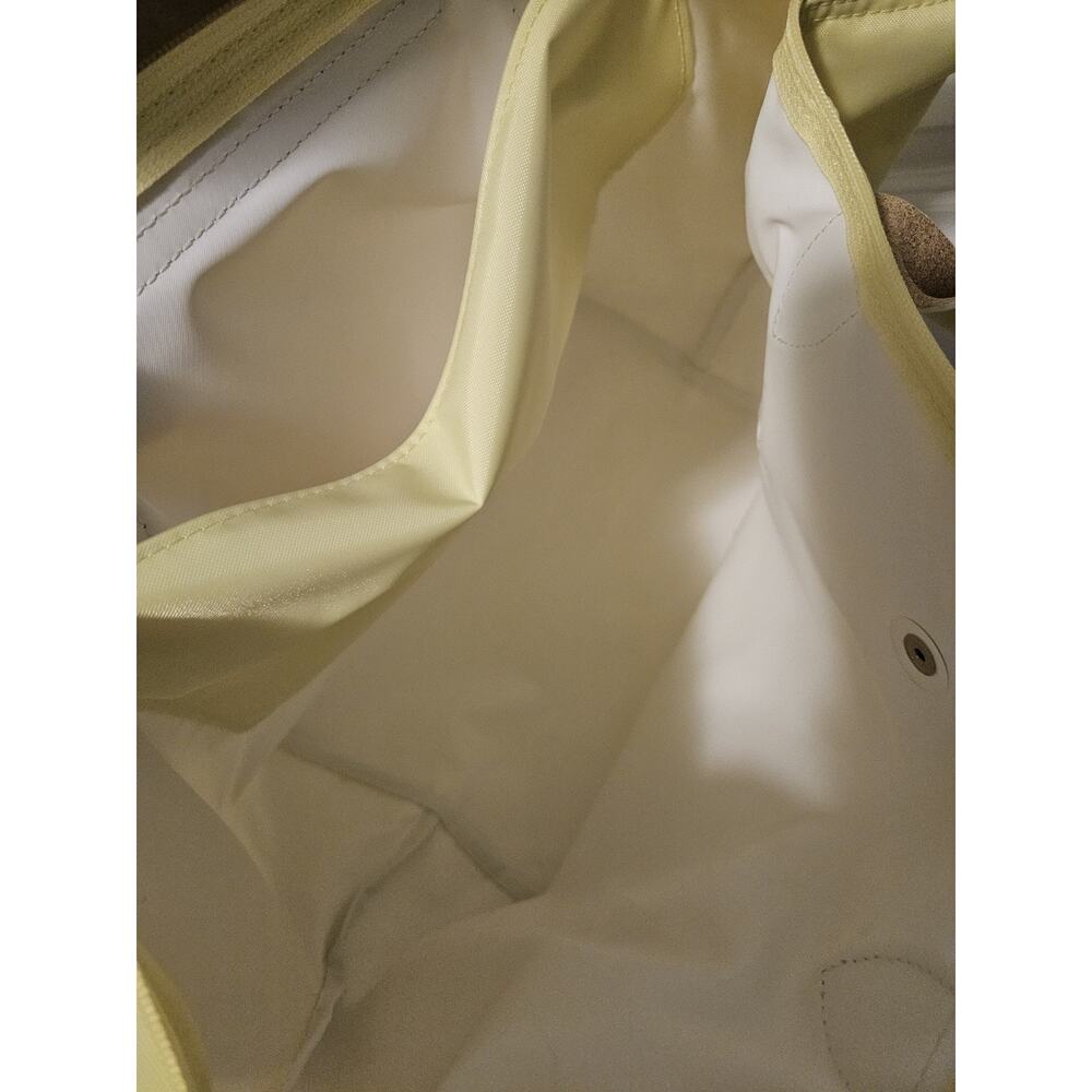 LONGCHAMP Le Pliage Club Yellow Foldable Tote Bag Large - Picture 8 of 9